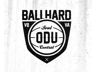 ODU SC Team Logo basketball distressing logo nba team vintage