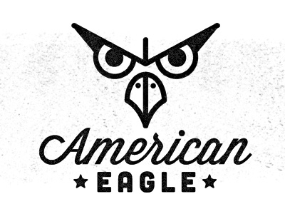 National American Eagle Day bird eagle eyes illustrator photoshop stars typography vector