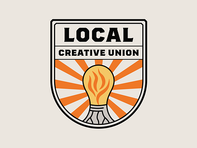 Local Creative Union Logo Design brandidentity branding design graphicdesign illustration illustrator logo vector