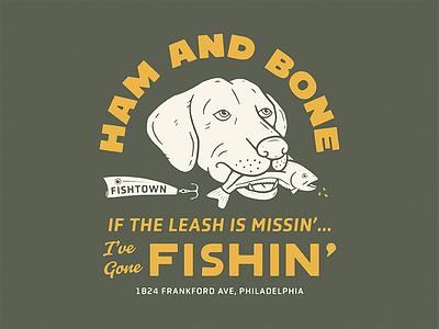 If the leash is missin'... I've gone fishin'