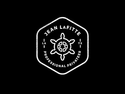 Jean LaFitte badges jean lafitte logo pirate