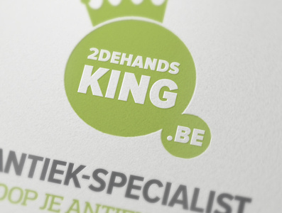 Mockup Logo 2dehands king