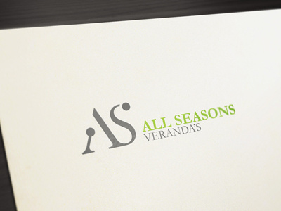 Mockup logo All Seasons logo logo design