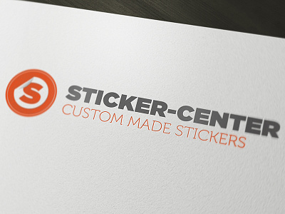 Logo Sticker Center 4