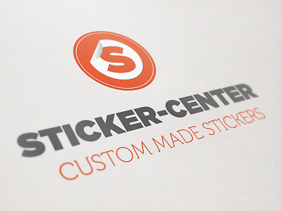 Logo Sticker Center logo logo design