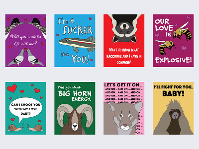 Wild Love Valentines