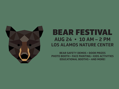 Bear Festival 2019 branding design illustration illustrator nature stickermule stickers vector
