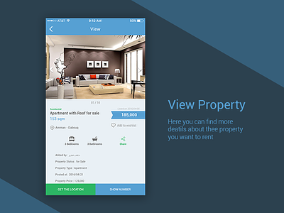 AqarCircle Property View app bathroom bedroom commercial favorite ios land property rent residential share view