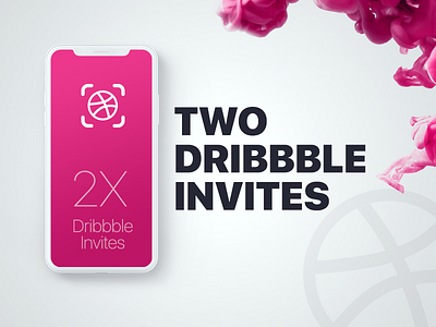 2X Dribbble Invites