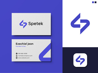 Spetek Modern Logo Design | Branding 2023 best logo dribbble brand branding business design gradient logo icon illustration logo logo design logofolio logotype mark minimal modern s initial s logo symbol vector