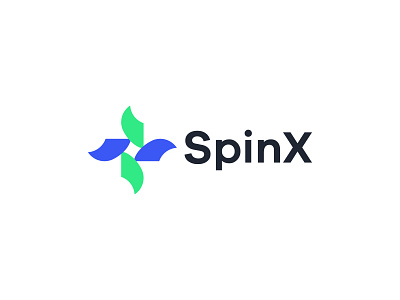 SpinX Modern Logo Design