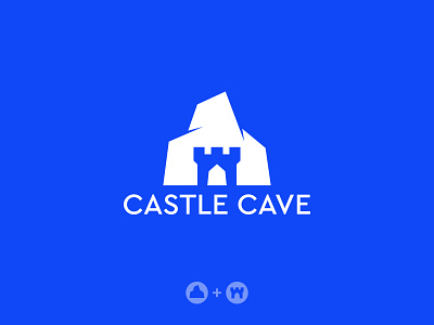 CastleCave Modern & Minimal Logo Design 2023 3d app branding castle castle logo dribbble castlecave cave design graphic design icon illustration logo logo shots dribbble logofolio logotype minimal modern vector