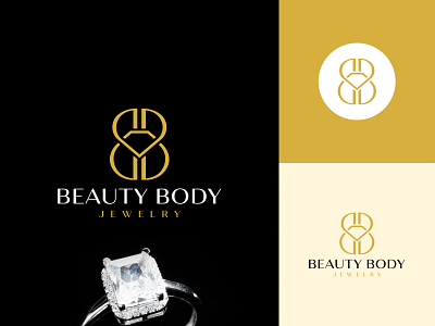 Beauty Body Jewelry luxury Logo Design app icon branding business logo design diamond logo fashion logo gold graphic design jewellery jewelry logo logo logofolio logotype luxury logo minimal logo modern symbol vector