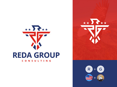 Reda Group consulting Logo Design.