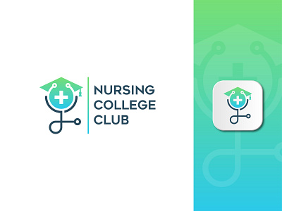 Nursing College Club Logo Design
