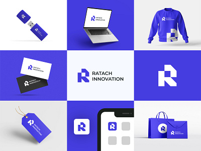 Ratach Innovation Modern Logo | Branding Design