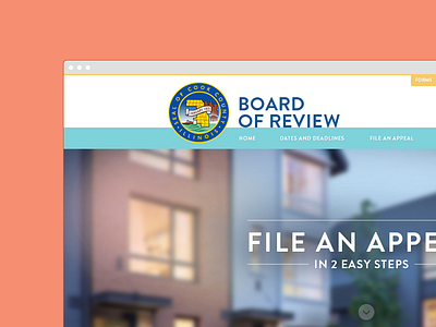 Cook County government web design