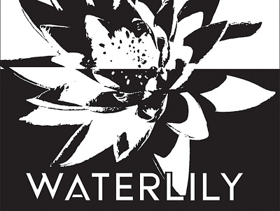 Water Lily alternative design graphic design illustration illustrator photoshop typography vector