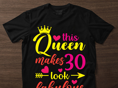 Queen T shirt design