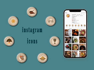 Icon design for instagram