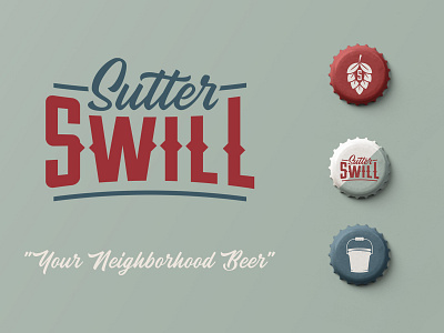 Sutter Swill Beer beer art beer branding brand design branding branding system logo logo design