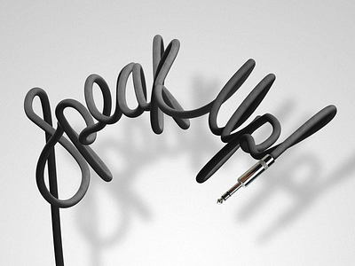 Speak Up! 3d book cable cover type