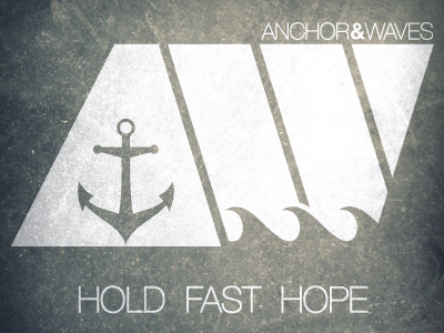 Anchor & Waves Logo logo