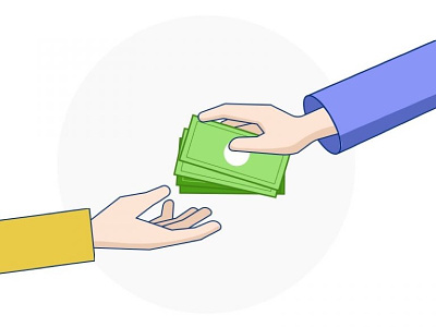 Payment Taking Hands