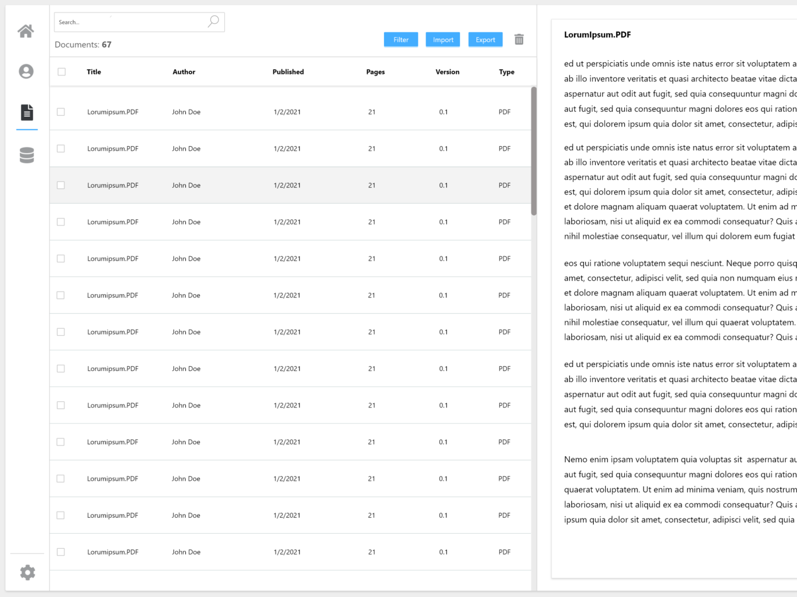 Document Viewer UI Concept By Clark Pascoe On Dribbble