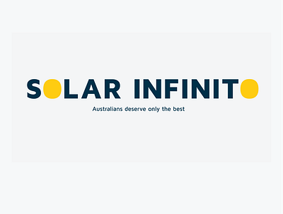 Solar Infinito branding design icon illustration illustrator logo typography ui vector