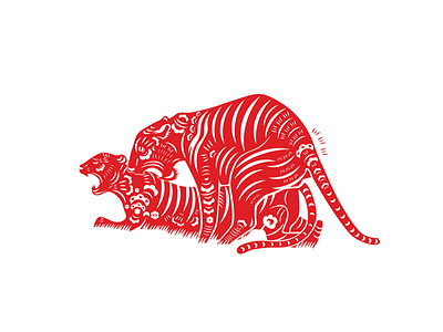 Chinese New Year / Valentines \ Year of the tiger