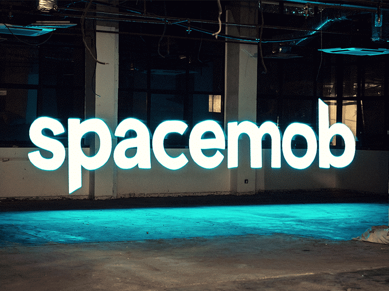 Spacemob - Coming soon light painting pixelstick