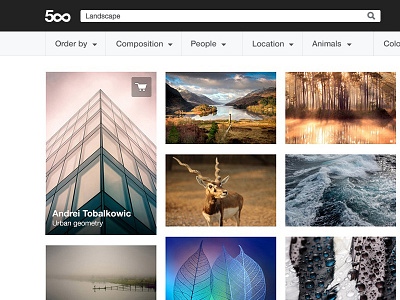 Prime 500px buy filters grid layout marketplace photo photography prime search stock