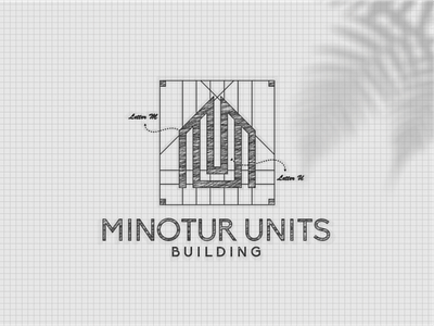 MINOTUR UNITS BUILDING LOGO DESIGN