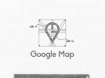 GOOGLE MAP LOGO DESIGN