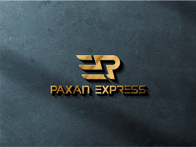 PAXAN EXPRESS LOGO DESIGN art branding design flatdesign graphic design icon identity initials lattering logo logo design logo inspiration logo maker minimalism typography