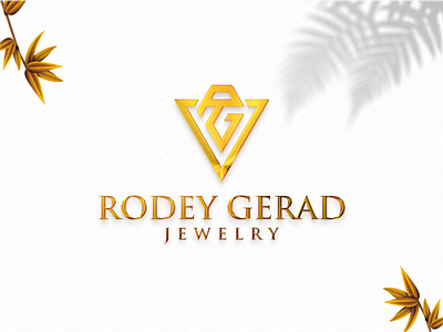 RODEY GERAD JEWELRY art branding design flatdesign graphic design icon identity illustration initials lattering logo logo design logo inspiration logo maker typography vector