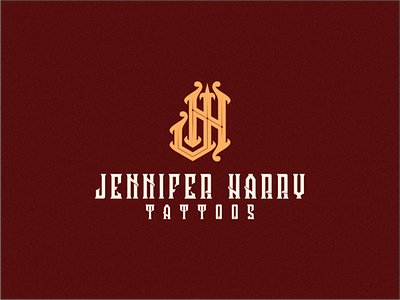 JH TATTOOS LOGO DESIGN