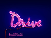pink neon drive