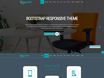 Personite Joomla Onepage Template