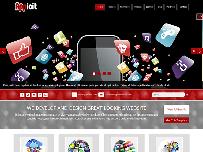 Appicit Creative Joomla 3.5 Template