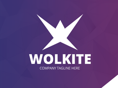 Wolkite W Letter Logo Template
