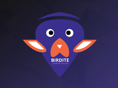 Birdite - Bird Head Logo Template