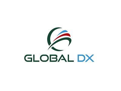 Global DX Export-Import Logo design illustration