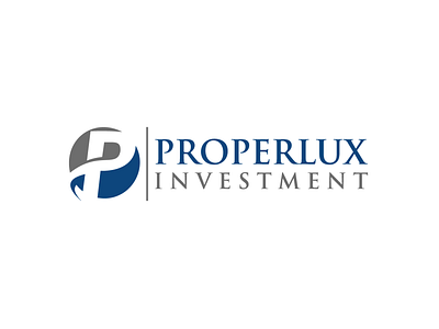 Properlux Investment Logo Design illustration