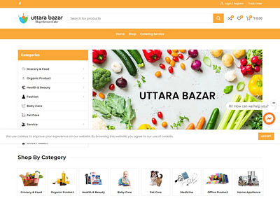 Uttarabazar Grocery Shop - WooCommerce