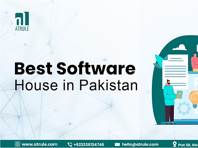 ATRULE Technologies- The Best Software House in Pakistan graphic design software house webdevelopment