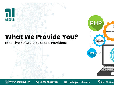 What We Provide You? Extensive Software Solutions Providers!