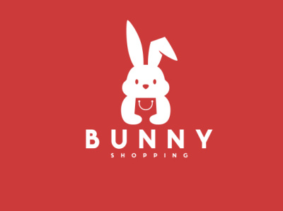 Bunny App Icon and Logo Design app branding design icon illustration logo typography ui ux vector
