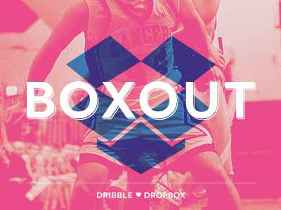 Boxout! Boxout! b ball basketball competition dribble dropbox for the win hearts loves playoff